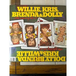 Willie Kris Brenda Dolly The Winning Hand Country Music Vinyl Record‎ Album